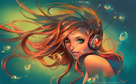 Digital Art Girl Wallpapers Top Free Digital Art Girl Backgrounds