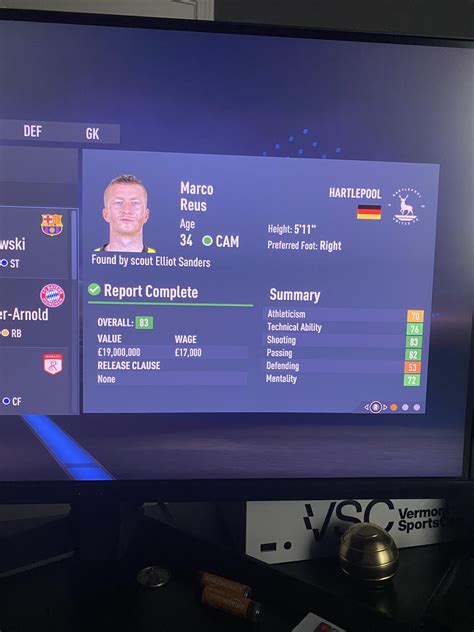 Reus needs to fire his agent immediately. : r/FifaCareers