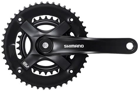 Shimano Fc Ty Crankset Mm Speed T Riveted Black