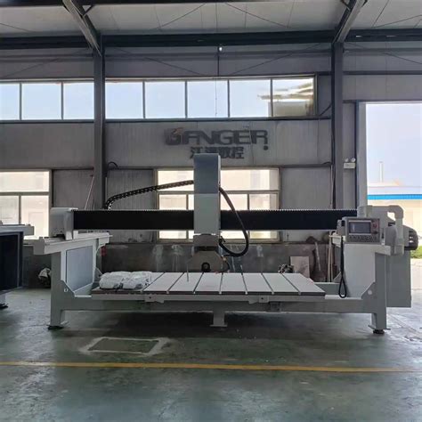 Ganger Cnc 4 Axis High Speed Automatic Stone Bridge Saw Cutting