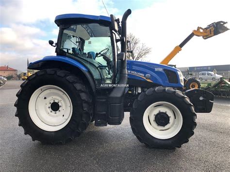 Tracteur Agricole New Holland T 6 120 EC Agri Montauban