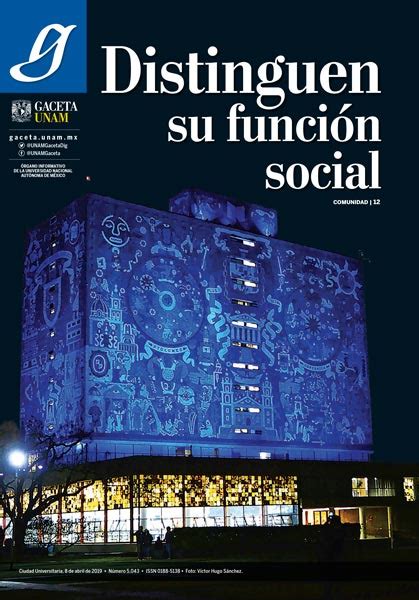 G20190408 Gaceta Unam