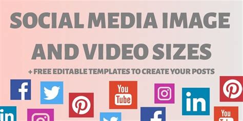 2023 Social Media Image Sizes For All Networks Cheatsheet Imagesee