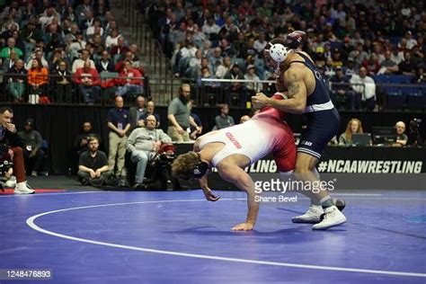 Aaron Brooks of Penn State wins by decision over Trent Hidlay of NC ...