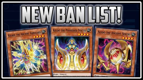 NEW BAN LIST Preemptive Restrictions On NEW Ishizu Cards Yu Gi Oh