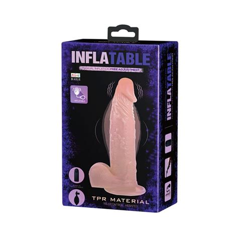 Vibrador Inflable Punto G Multivelocidad 19 X 4 Cm DaVik Sex Shop