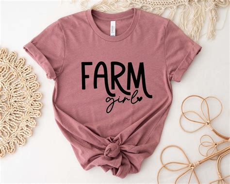 Farm Girl Shirt Farm Girl T Shirt Farm Shirt Farm Life Shirt Farm Vibes Shirt Farm Girl