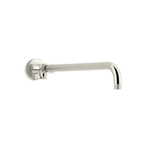 Kohler Vibrant Polished Nickel Shower Arm With Diverter At