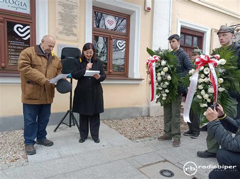 Mi Dzyrzec Uczci Pami Zamordowanych Yd W Tablic Na Gmachu Dawnego