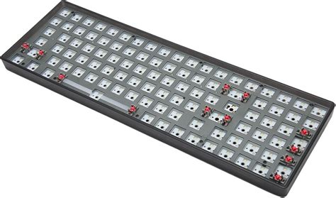 Modular Mechanical Keyboard 100 Hot Swappable Keys 5 Pin Switch 5 0 Type C Wired Mechanical