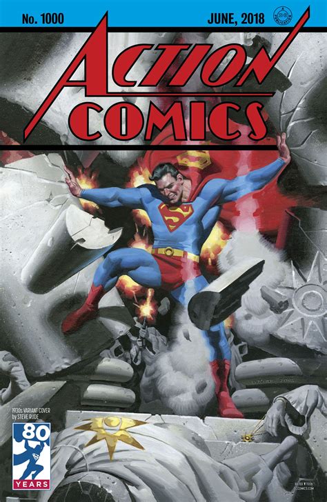 Action Comics 1000 1930s Cover Fresh Comics