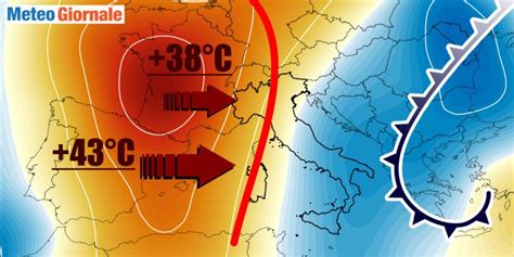 Torna Il Muro Anticiclonico Caldo Infinito Picchi Oltre I 40 Gradi