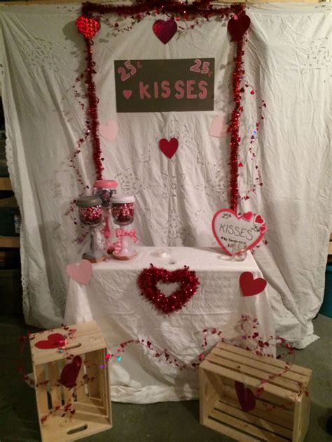 Diy Valentines Kissing Booth Day Love It