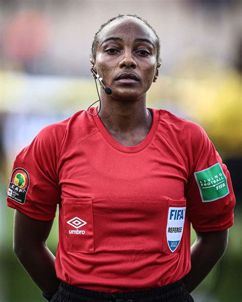 Rwandan Salima Mukansanga Becomes First Woman To Referee In Africa