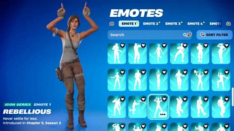 150 ICON SERIES EMOTES TIKTOK DANCES IN FORTNITE YouTube