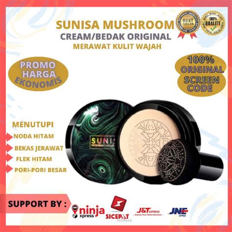 Jual BEDAK SUNISA MUSHROOM HEAD AIR CHUSION CC CREAM ORIGINAL