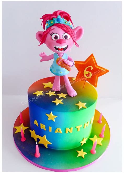 Trolls World Tour Birthday Cake In Sydney