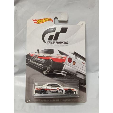 Nissan Skyline Gtr R Gran Turismo Hot Wheels Shopee Malaysia