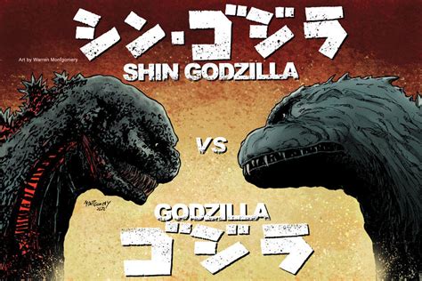 Shin Godzilla Vs Godzilla Color By Twm1962 On Deviantart