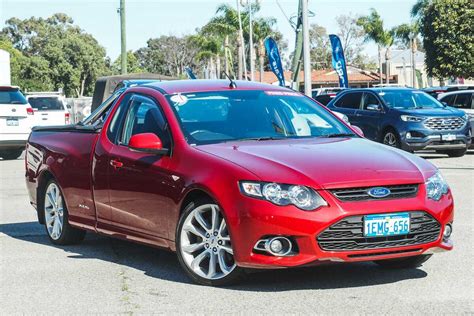 Sold 2014 Ford Falcon Ute Xr6 Turbo In Red Used Ute Maddington Wa