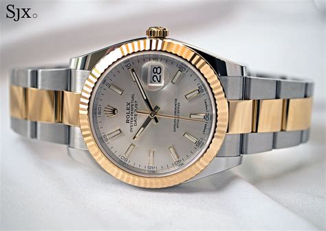 Hands On With The Rolex Datejust Rolesor Sjx Watches