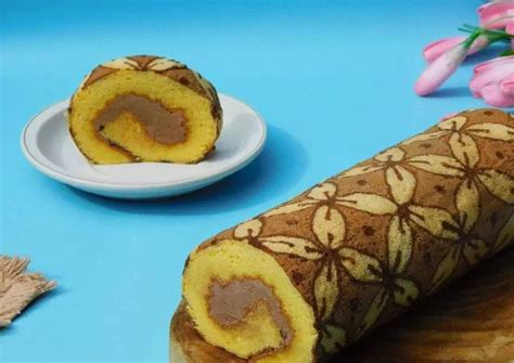 Resep Batik Roll Cake Oleh Desmawati Kuretangin Cookpad