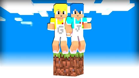 SOBREVIVA Em Apenas 1 BLOCO No MINECRAFT YouTube