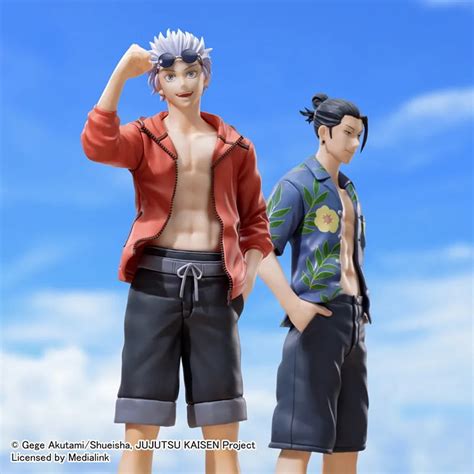 Jujutsu Kaisen Figures Satoru Gojo Geto Suguru Summer Wear Ver Pvc