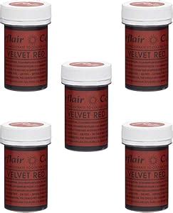 Sugarflair Spectral Velvet Red Food Colouring Paste Highly