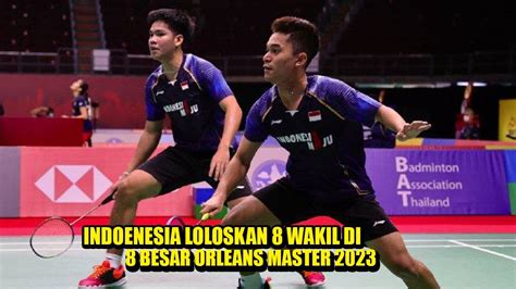 Rekap Orleans Master Leo Daniel Genapkan Wakil Indonesia Ke