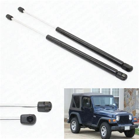 2Pcs Auto Rear Window Gas Charged Struts Lift Support Shocks Struts