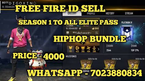 Freefire Id Sell Level Criminal Bundle Id Sell Price