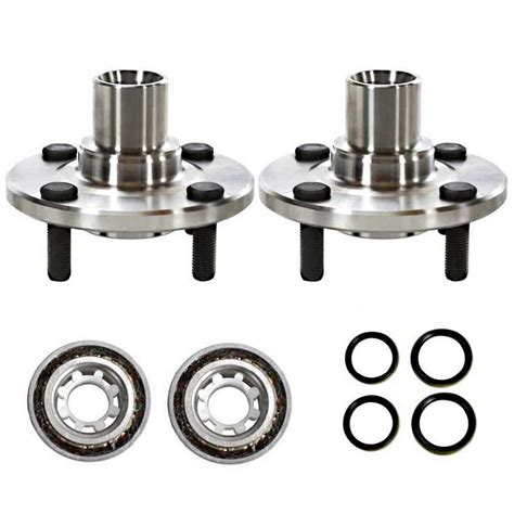 AutoShack Front Wheel Bearing Hub Repair Kit Set Of 2 Driver And