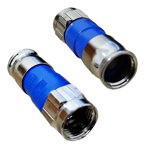 Conector Compressao Coaxial Rg Profissional Original Mebuscar