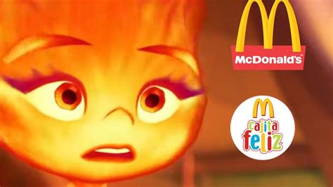 Mcdonald S CAJITA FELIZ Disney Pixar Elemental Predicciones 2023 YouTube