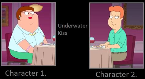 Female Peter Underwater Kiss Male Lois By Tito Mosquito On Deviantart