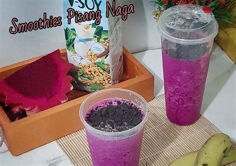 Resep 127 Smoothies Pisang Naga Oleh Riekaarie Cookpad