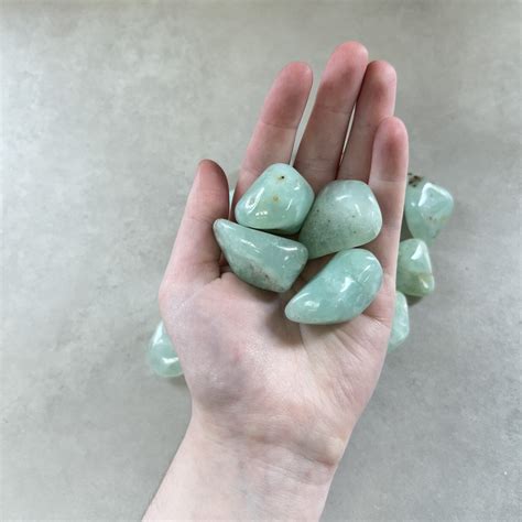 Prehnite A Tumbled Stones Xl 350g Chakra Wholesale