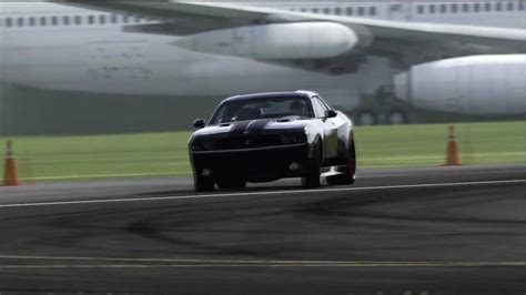 Dodge Quinton Rampage Jackson Challanger Srt Top Gear Track Youtube