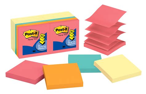 Post It Pop Up Sticky Notes Value Pack 14 Padspack