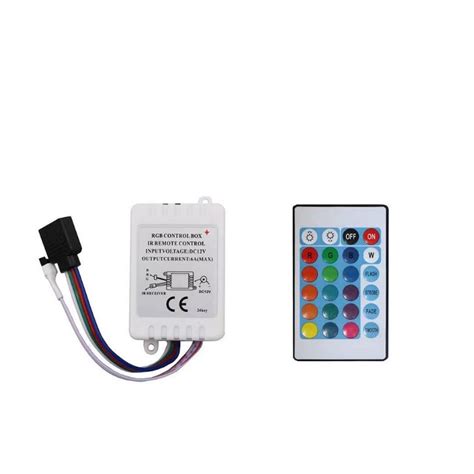 Kit Controle V A Bivolt Fita Led Rgb Escorrega O Pre O