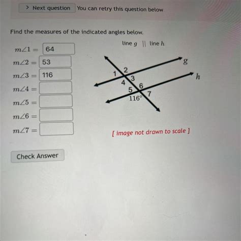 Find The Measures Of The Indicated Angles Below M Line G