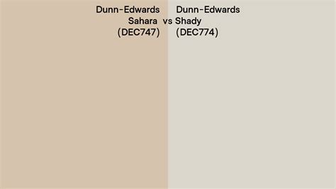 Dunn Edwards Sahara Vs Shady Side By Side Comparison