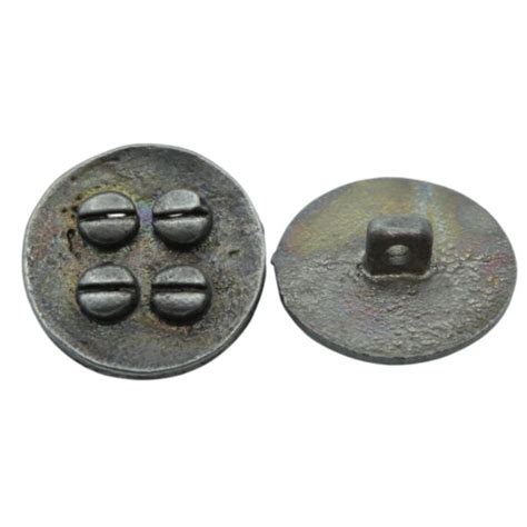 Metal Button Studs Mm Antique Silver Bead Trimming Craft Co