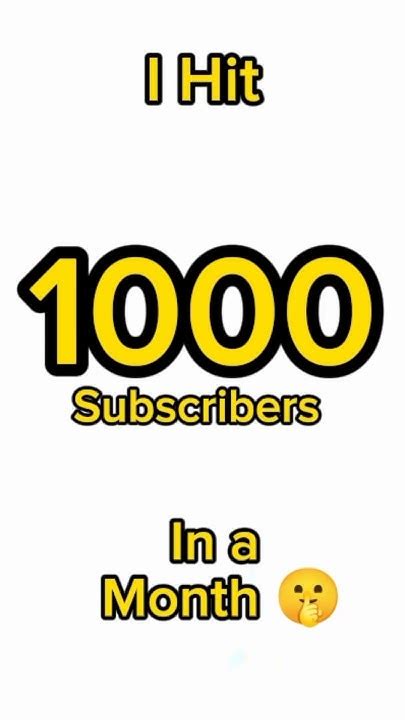 I Hit 1000 Subscribers 🎉 Shorts Ytshorts Viral Trendingshorts