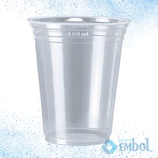 COPO PP DESCARTÁVEL 440ML CRISTALCOPO TRANSPARENTE C 50 Embol