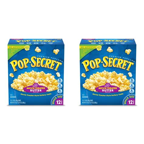 Amazon Pop Secret Microwave Popcorn Movie Theater Butter Flavor