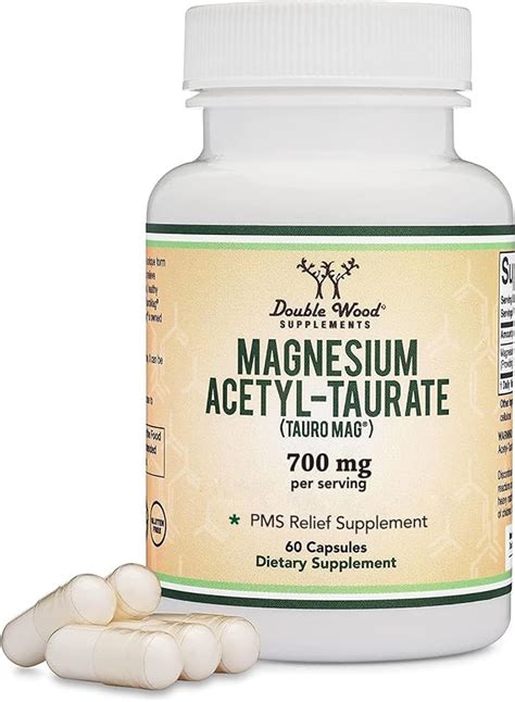 Amazon Magnesium Acetyl Taurate ATA MG TauroMag Novel And