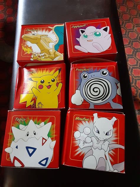 Mavin Set Of All Unopened Burger King Pokemon K Gold Plated