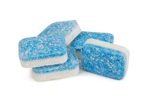 Premium Photo Dishwasher Tablets Isolated